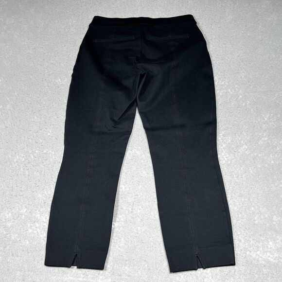 Spanx Pants Womens Sz PM Black The Perfect Pant Ankle Backseam Skinny Leggings - Picture 7 of 12